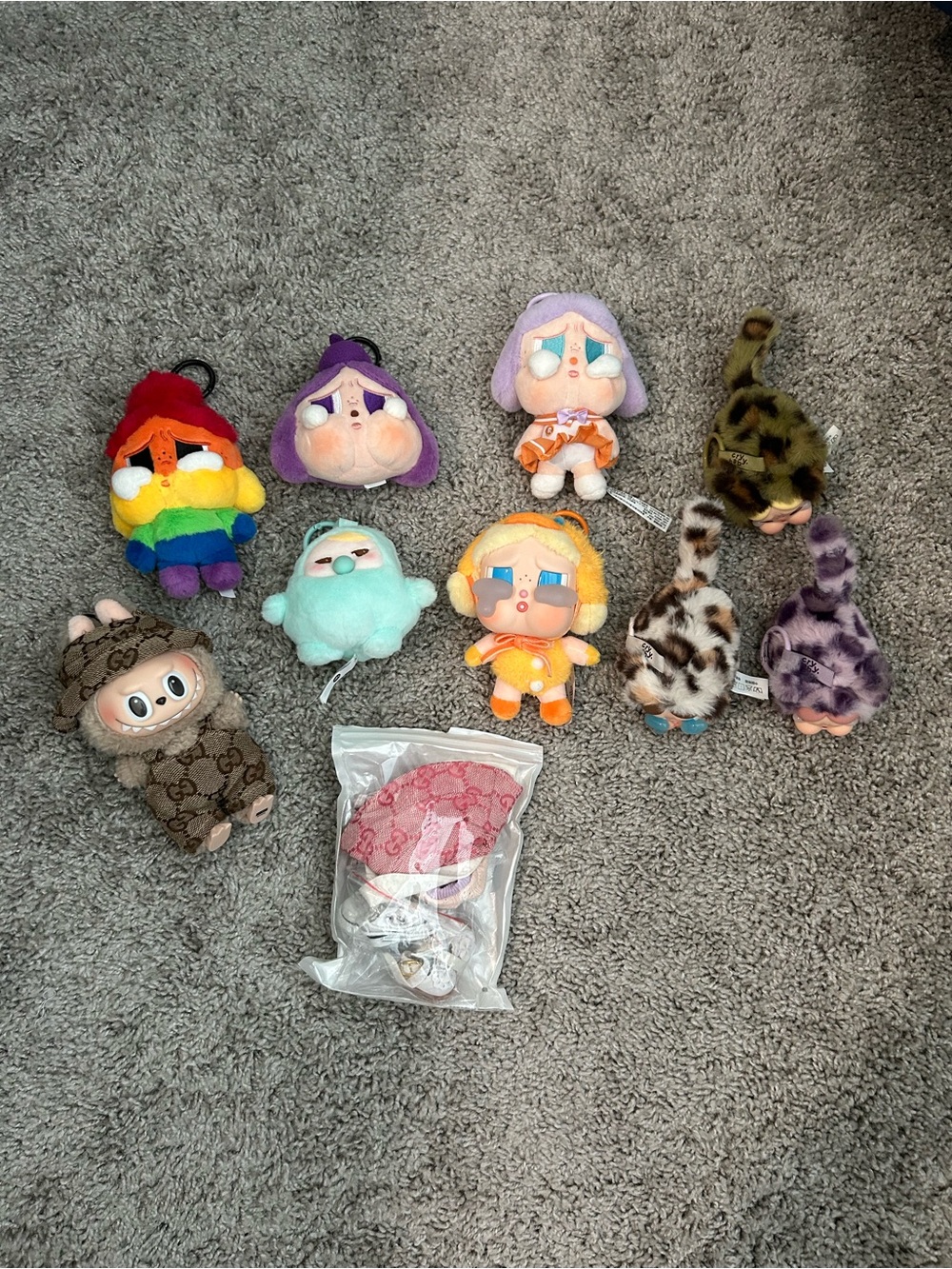 Popmart Plush Charm Keychain